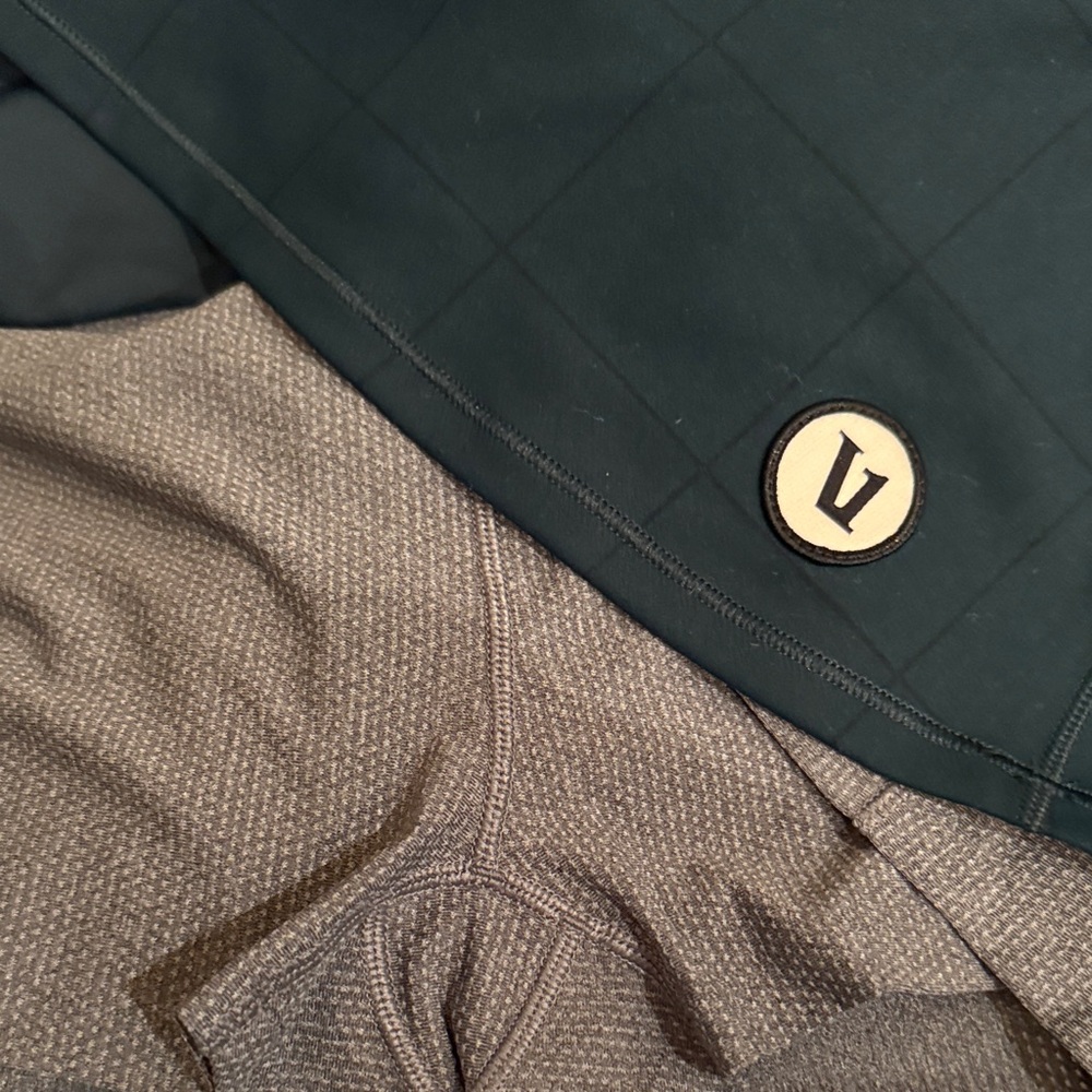Vuori Dark Green with Black box print Skirt - Picture 4 of 4